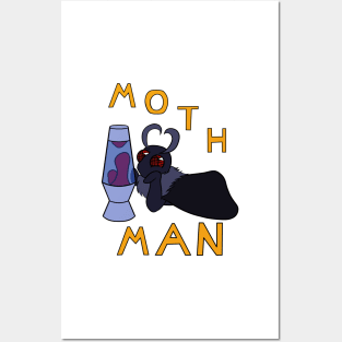 Moth Man Posters and Art